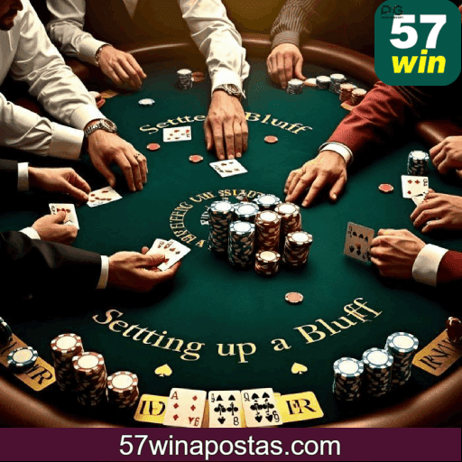 Exemplo Rollover 2 ilustrado com valores e etapas para cumprir o requisito de apostas da 57WIN.