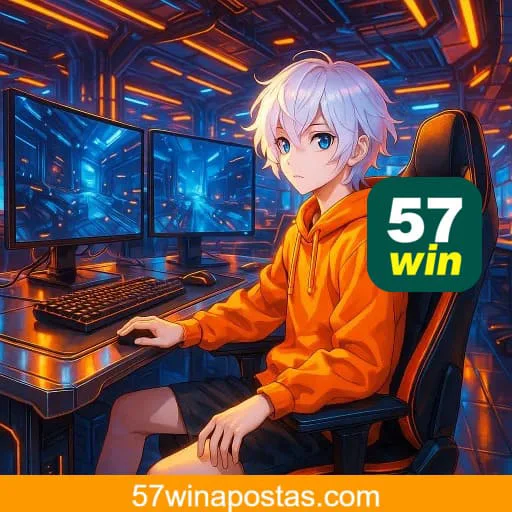 Imagem mostrando como instalar o app 57WIN de forma simples